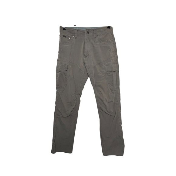 Kuhl Men's Cotton Blend Active Workwear Cargo Pants in Gray - Sz 30 x 30 - Picture 1 of 9